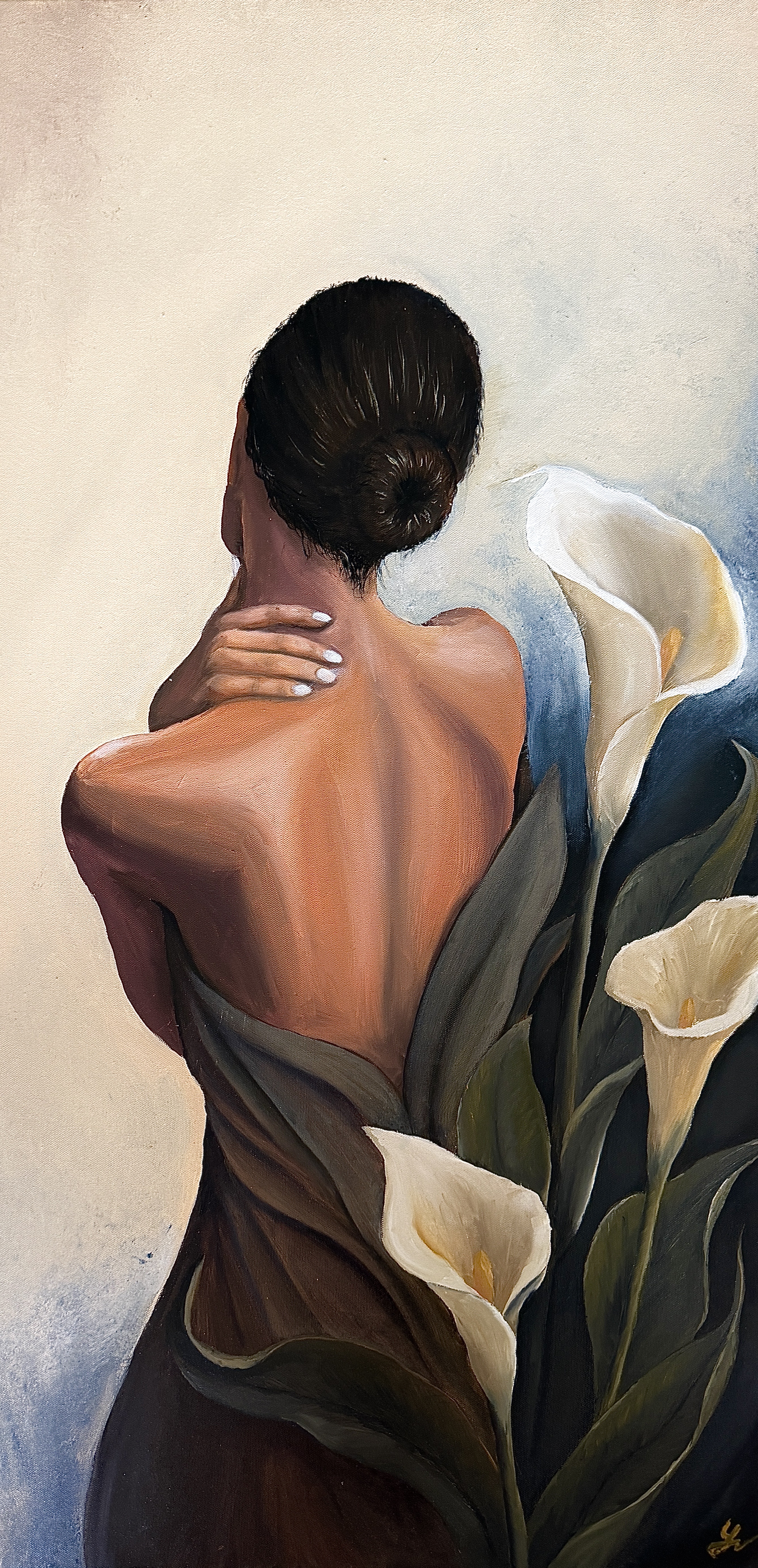 Lady With The Lilies – Ansicht 2