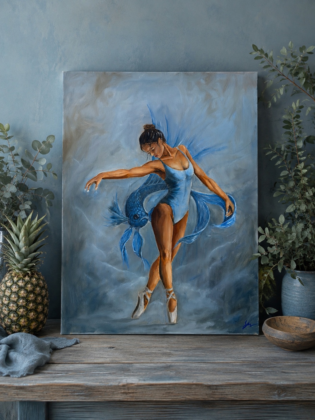 The Blue Koi – Ansicht 1