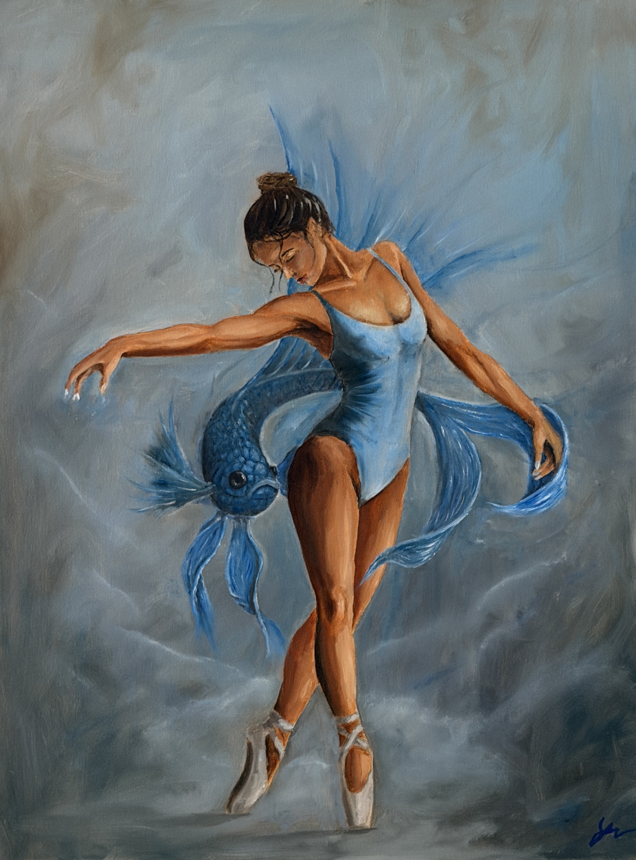 The Blue Koi – Ansicht 2