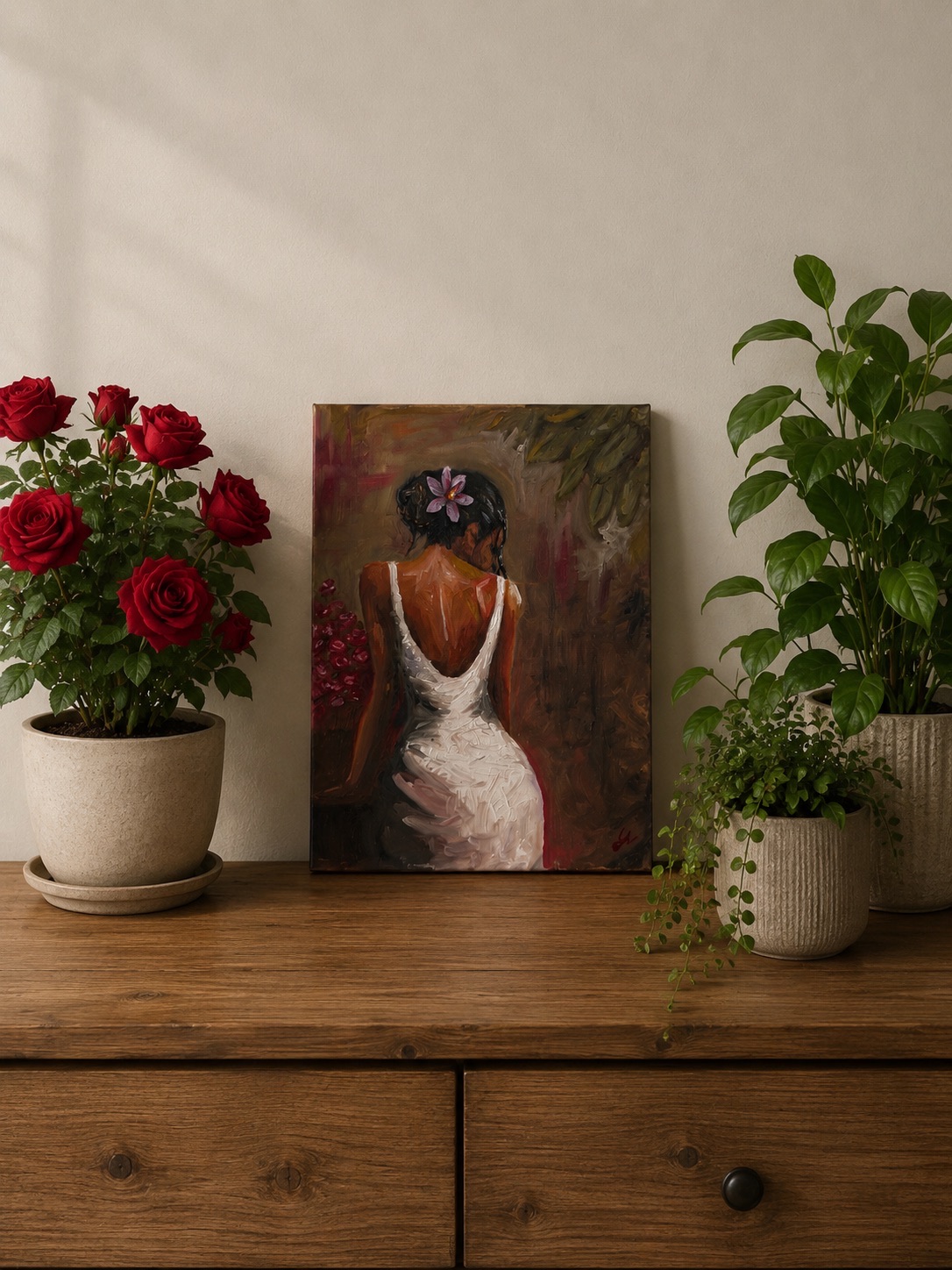 The Flower in Her Hair – Ansicht 1